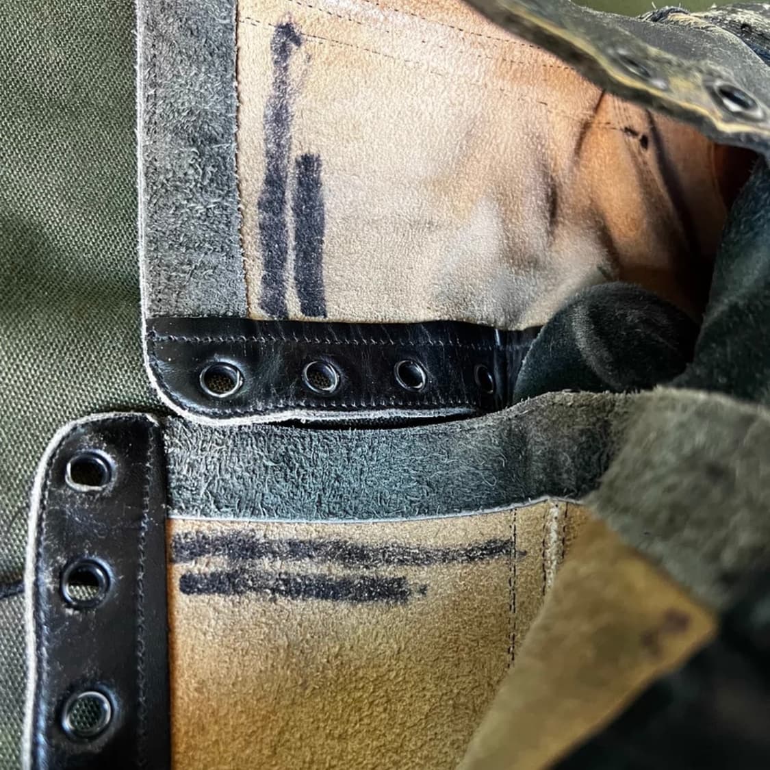 빈티지 1960s Usarmy Leather Boots 상품이미지5