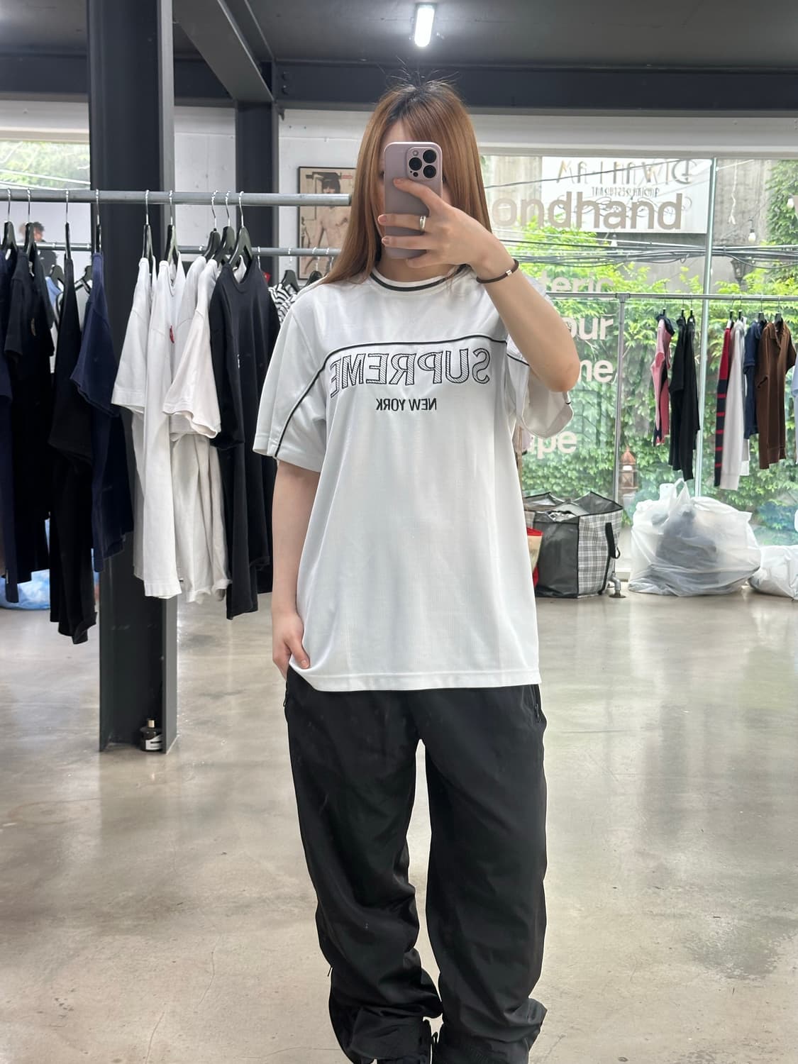 슈프림 18SS 다즐 웜업 탑 반팔져지 상품이미지3