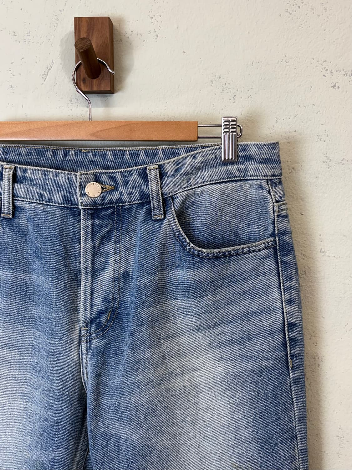 솔리드옴므 디스트레드 데님팬츠 상품이미지3