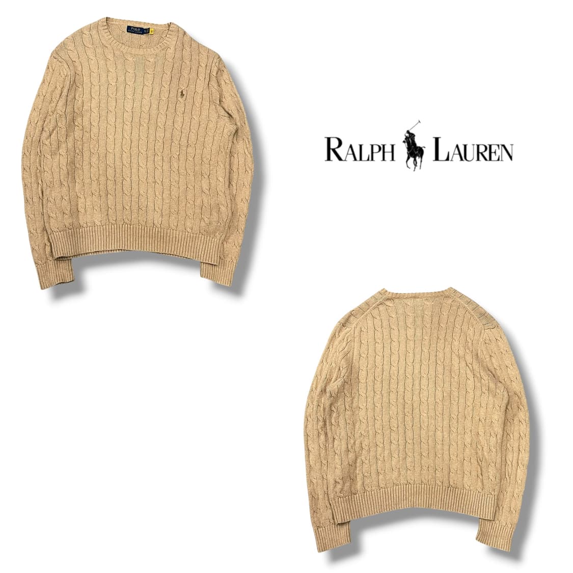 폴로 랄프로렌 꽈배기니트 s08614 상품이미지1
