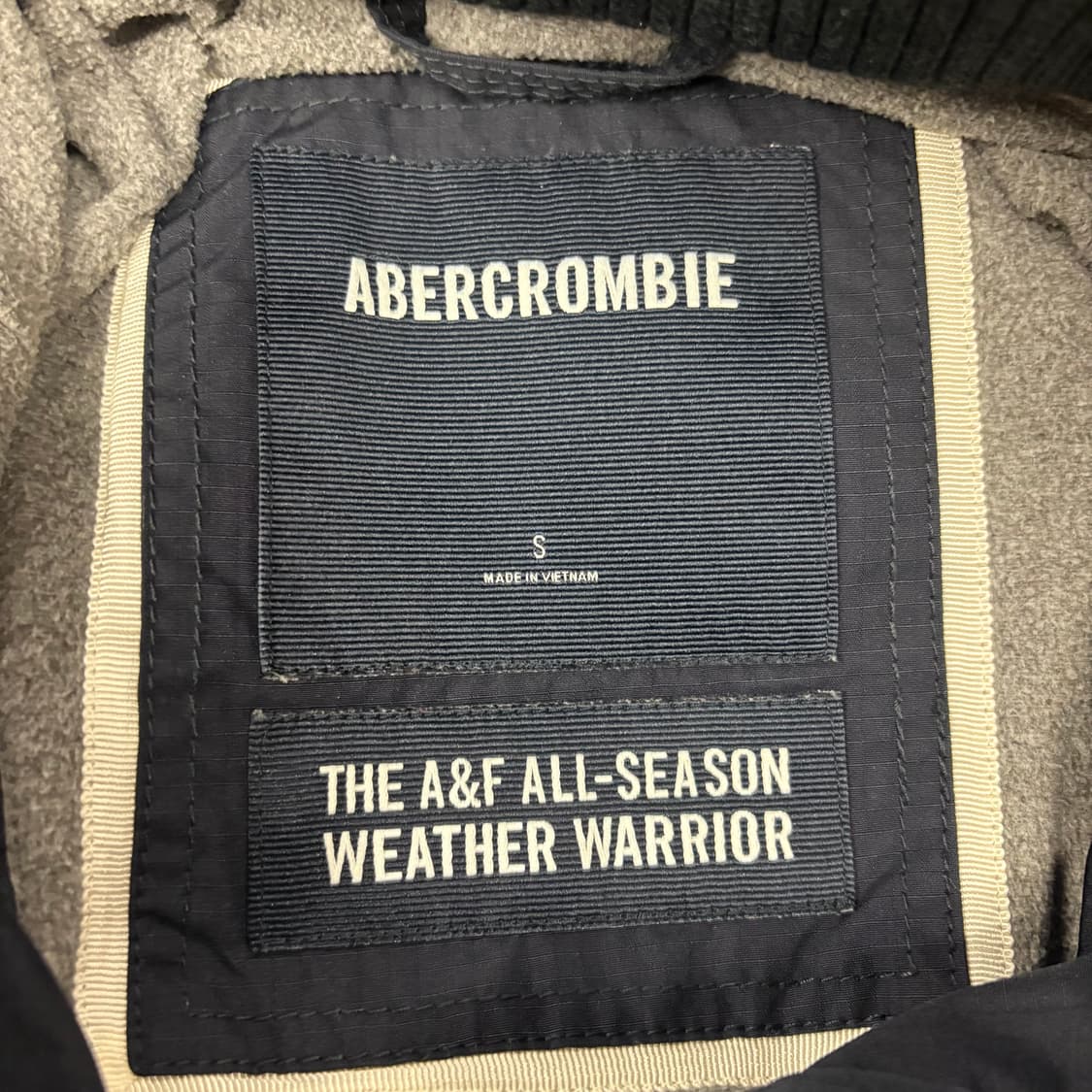 [정품/S] 아베크롬비 기모 후드 자켓 b19 상품이미지5