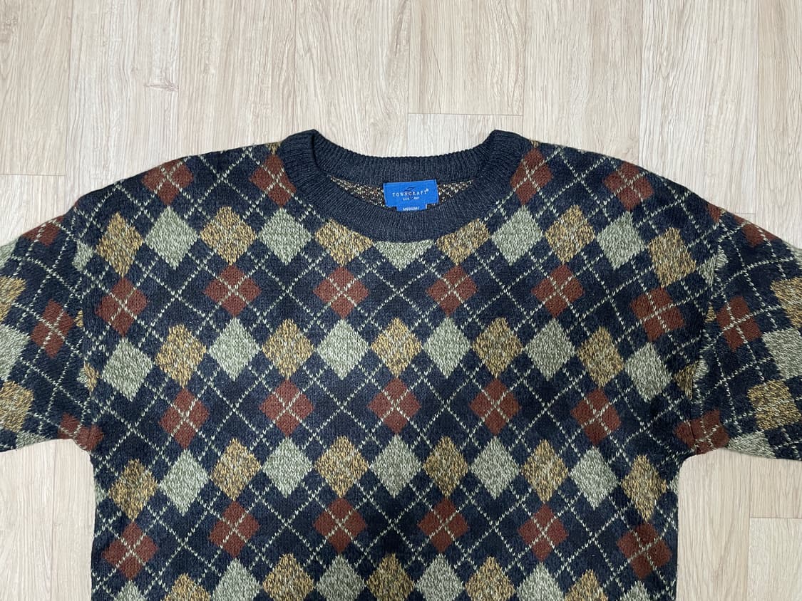 100) 80's JC페니 타운크래프트 이가일 스웨터(RRL&LVC&폴로 상품이미지4