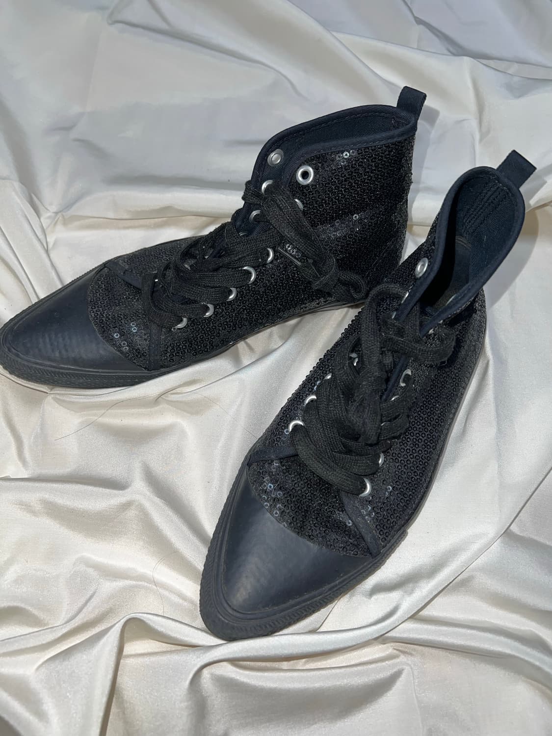 준야 와타나베 스팽글 스틸레토 스니커즈 상품이미지1