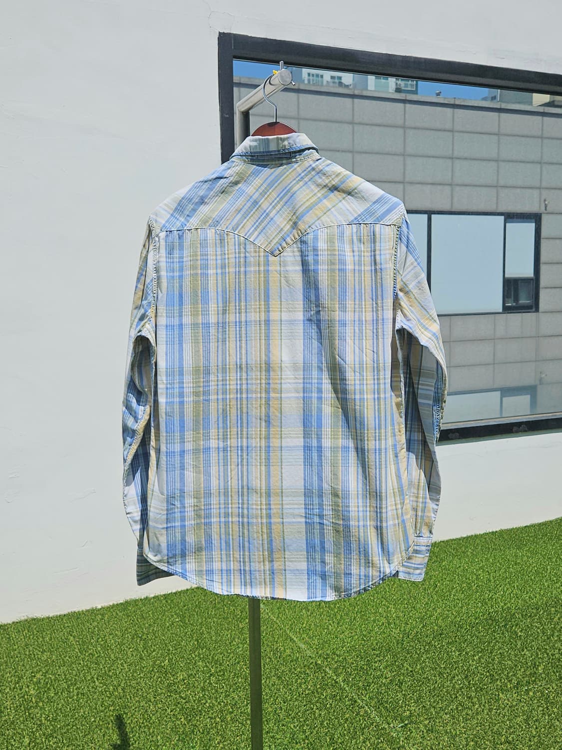 리바이스 웨스턴 체크 셔츠 상품이미지2