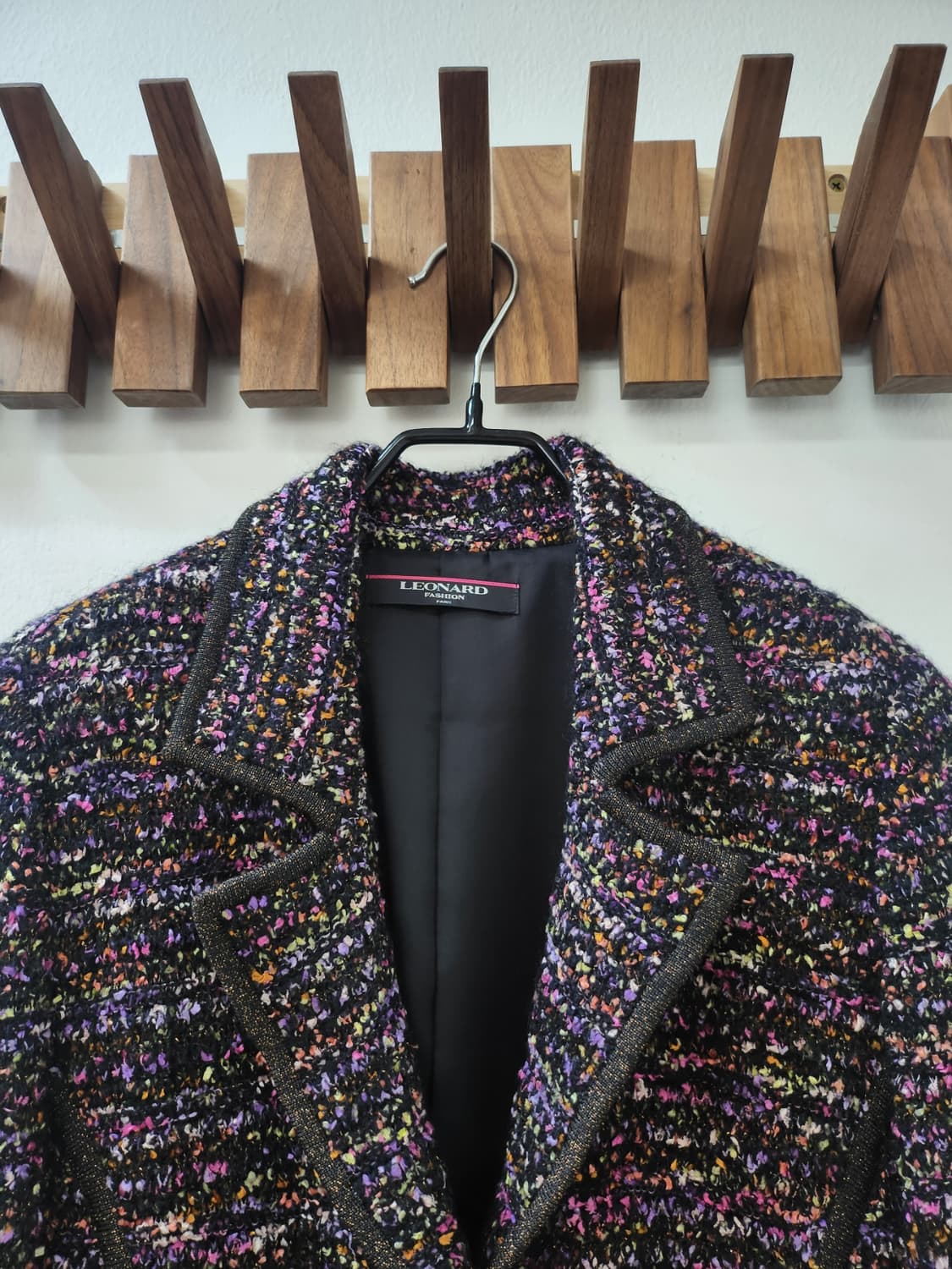 일본빈티지 레오나드트위드자켓 상품이미지2