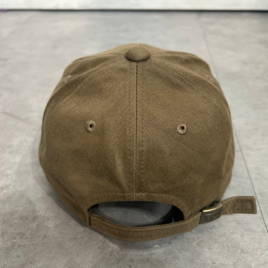 L 빈티지 카멜 스냅백 모자 브라운  상품이미지3