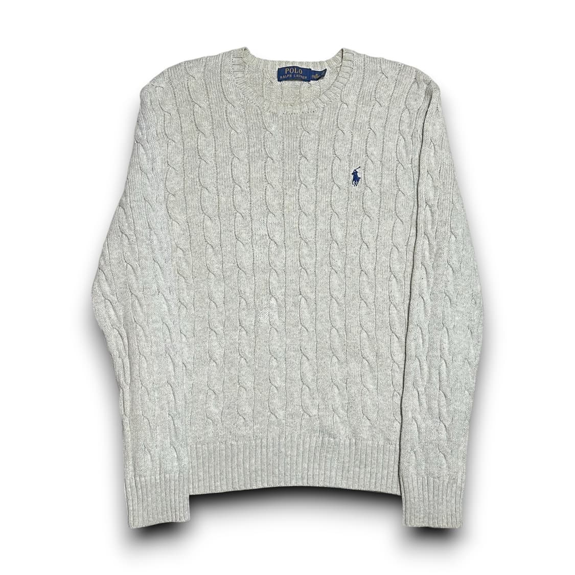 Polo Ralph Lauren 라이트그레이 케이블 니트 상품이미지1