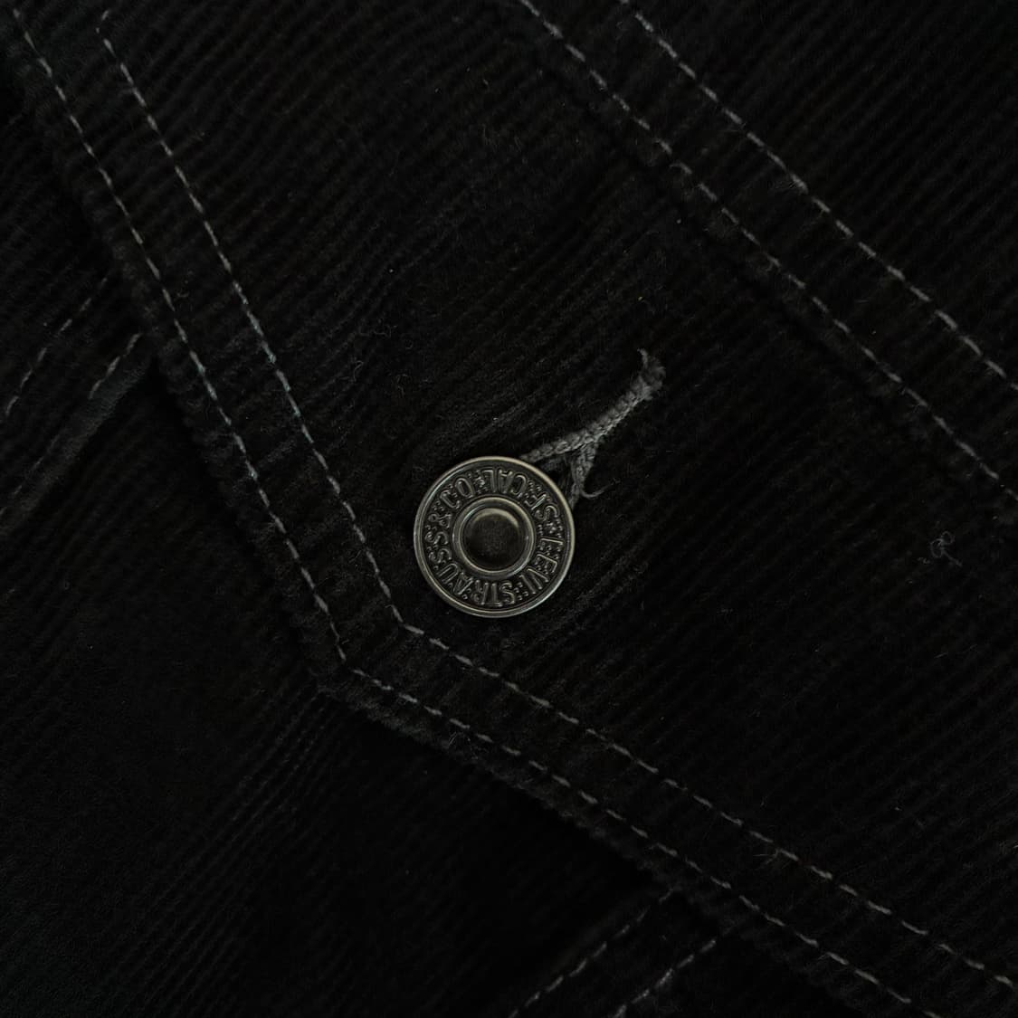 Levi's  리바이스 70520 00,s 스티치 코듀로이 쉐르파 트러커 상품이미지5