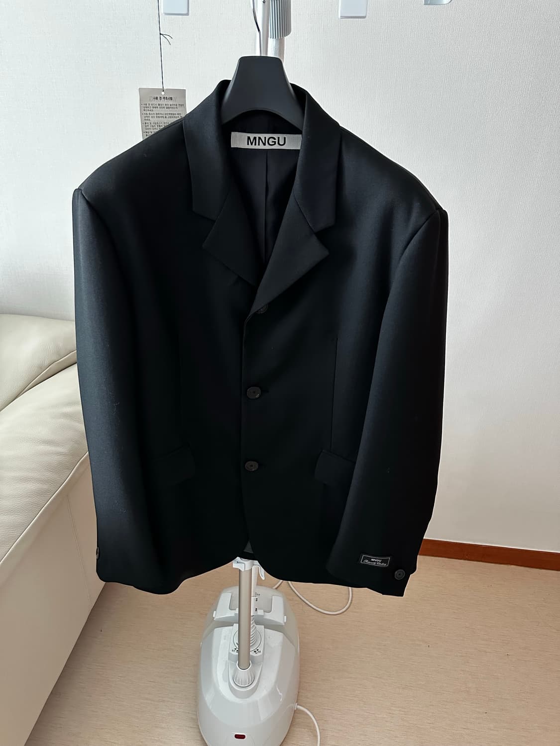 Mngu 3버튼 울 블레이저 M 상품이미지1