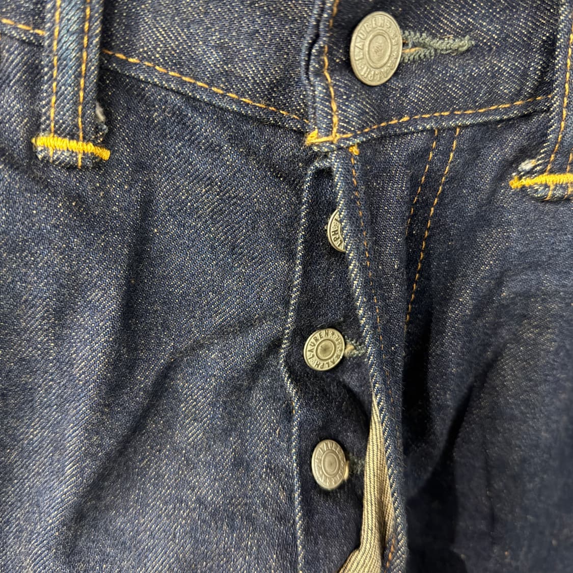 [33] RRL 더블알엘 로우 스트레이트 재팬우븐 셀비지  상품이미지5