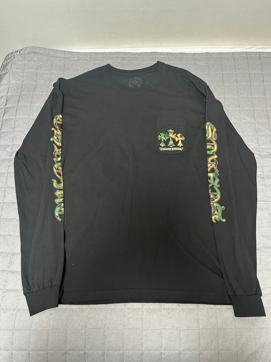 [XXL] 크롬하츠 홀스슈 카모 롱슬리브 티셔츠 상품이미지1