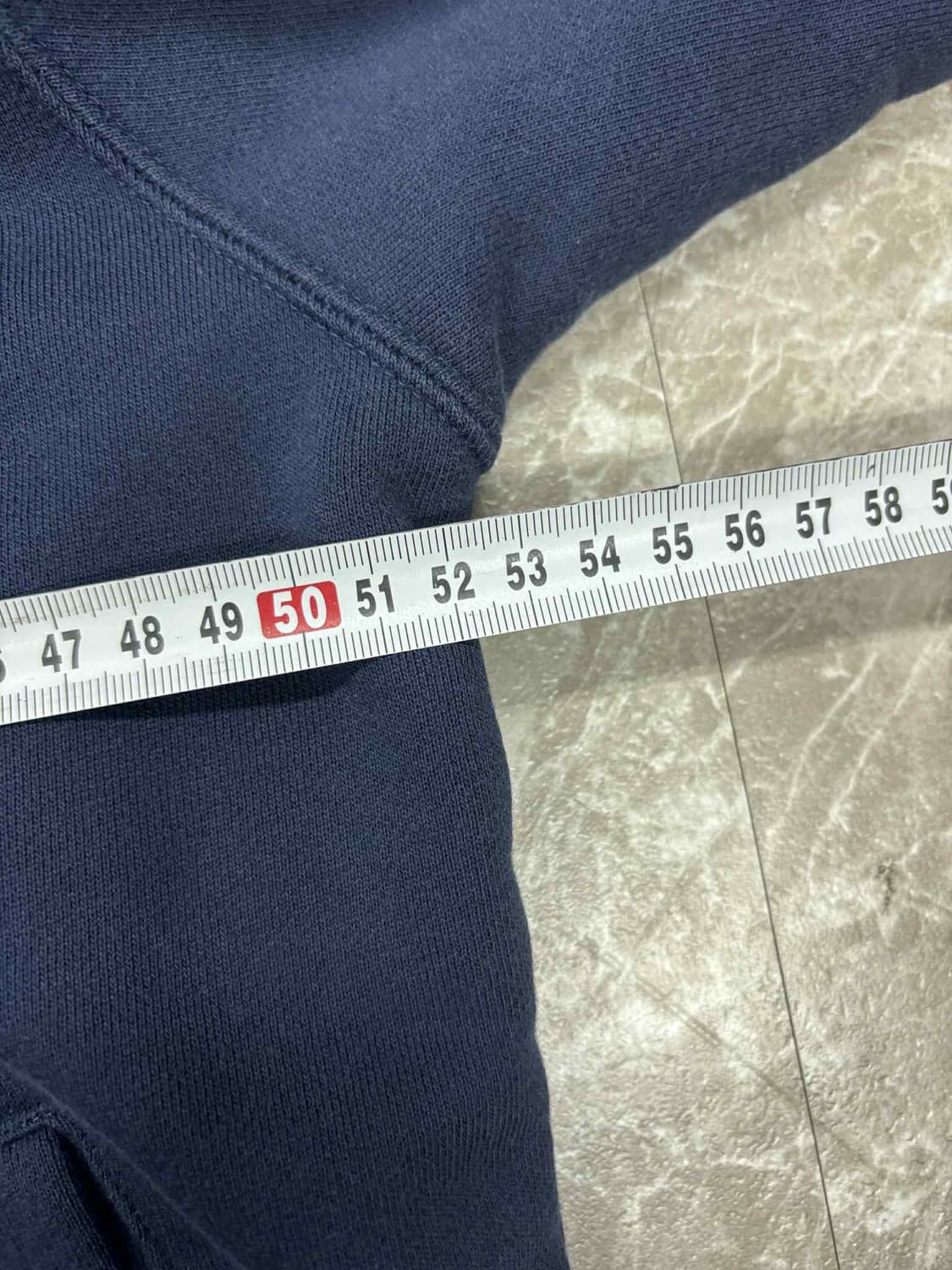 나이키 00s 아치로고 네이비 스웻 후드집업 희귀져지(L) 상품이미지7