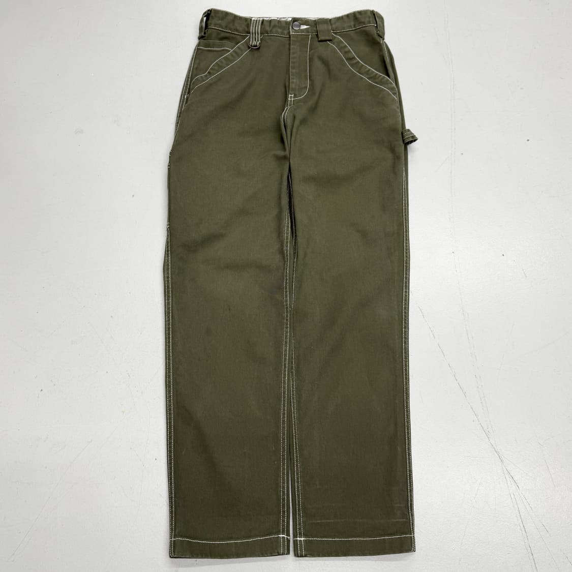 디키즈 카펜터 모스그린 스티치 워크팬츠 상품이미지2