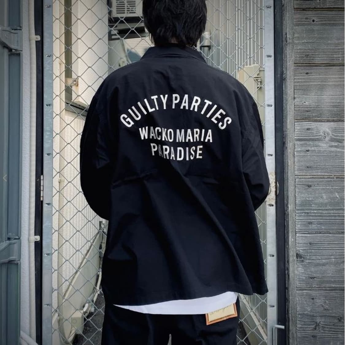 와코마리아 아미 셔츠 자켓 (타입-2) 블랙 상품이미지8