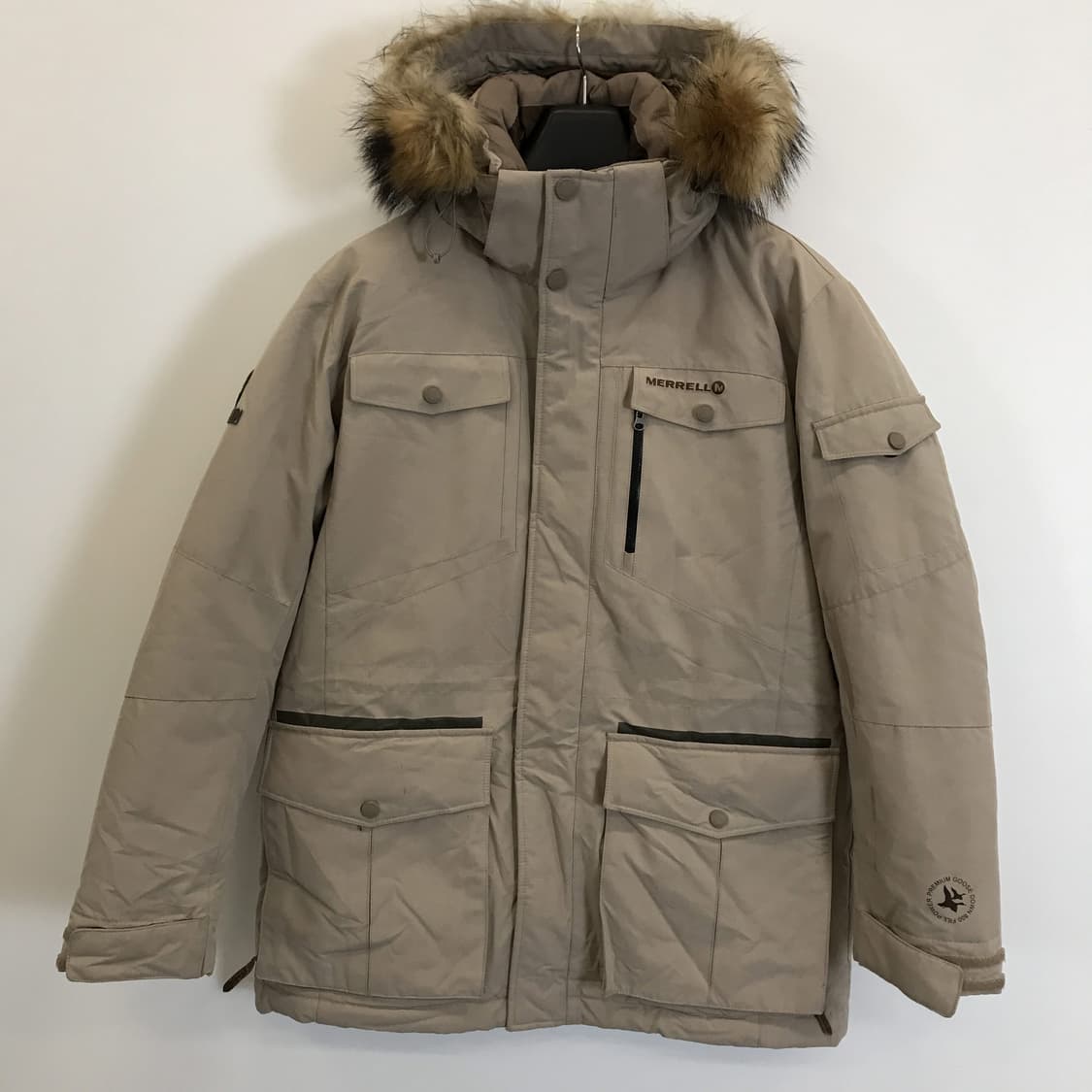 머렐 구스다운 폴라랜드 라쿤패딩 [100사이즈] 상품이미지1