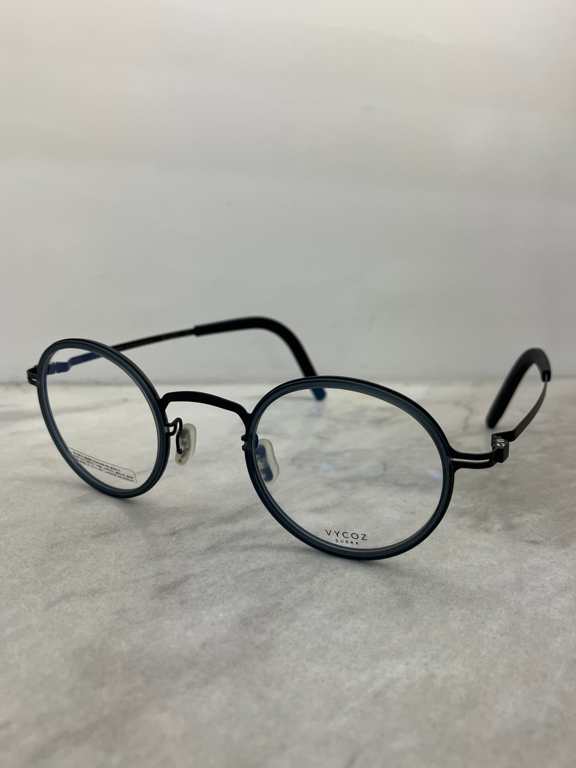 바이코즈 VYCOZ 매트블랙 그레이 솔텍스 라운드 메탈테 안경 상품이미지7