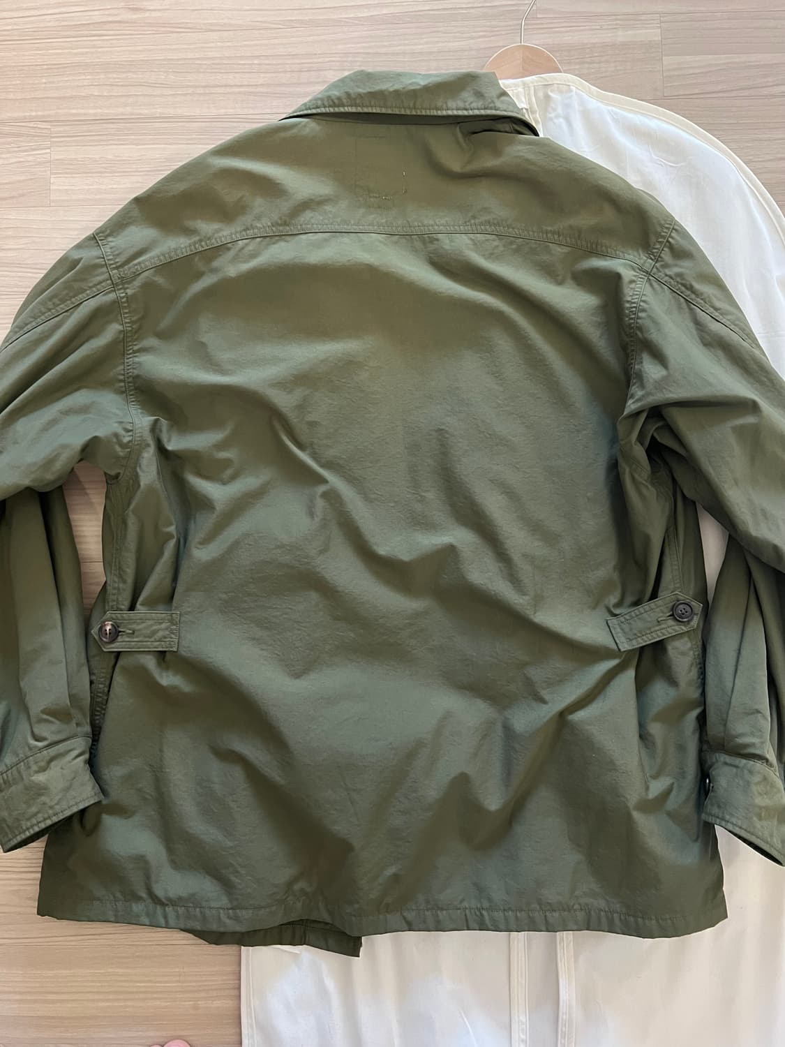 비즈빔 트로피칼 자켓 올리브 컬러 4사이즈 상품이미지5