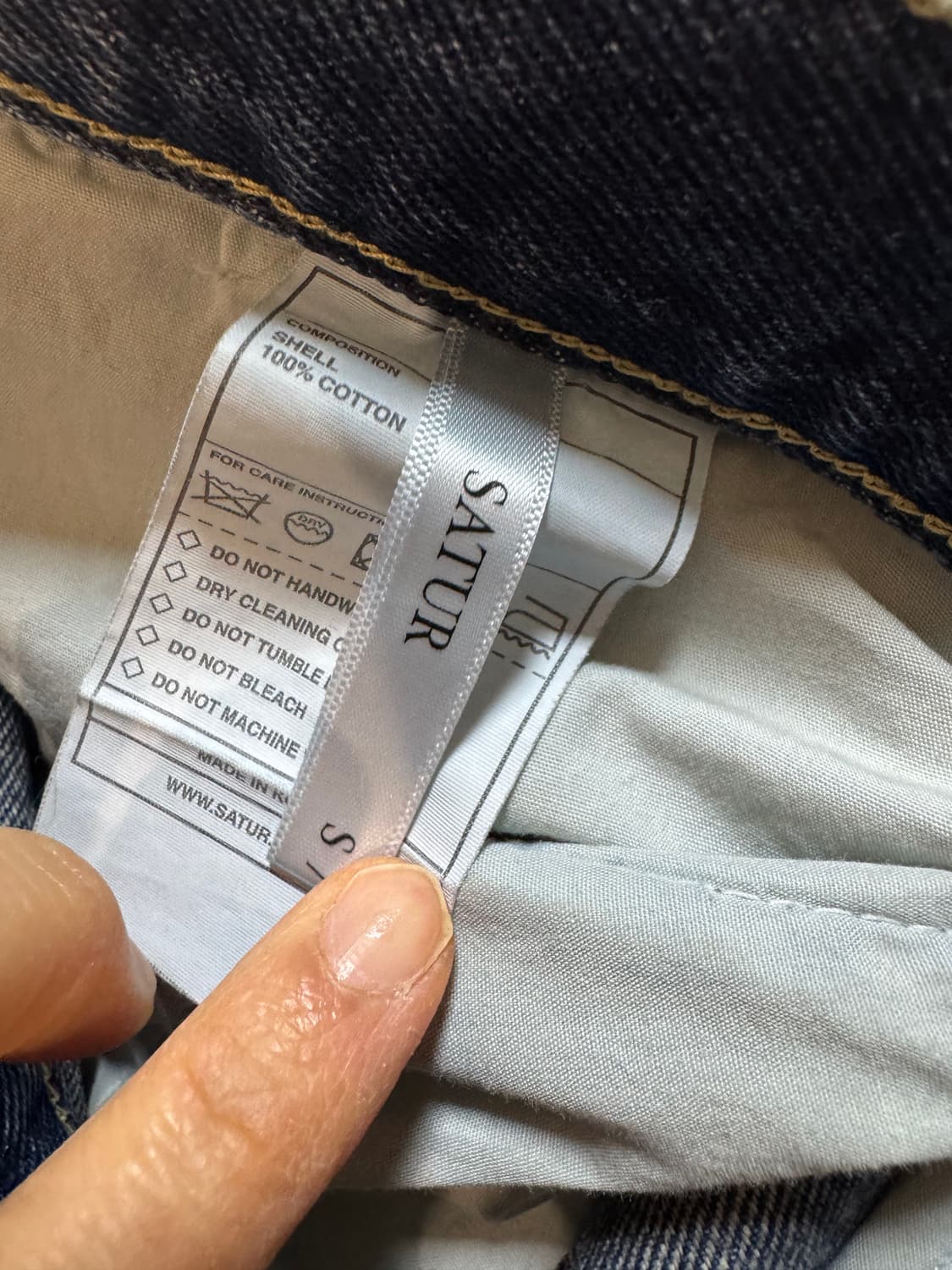 세터 브루클린 와이드 데님 상품이미지8