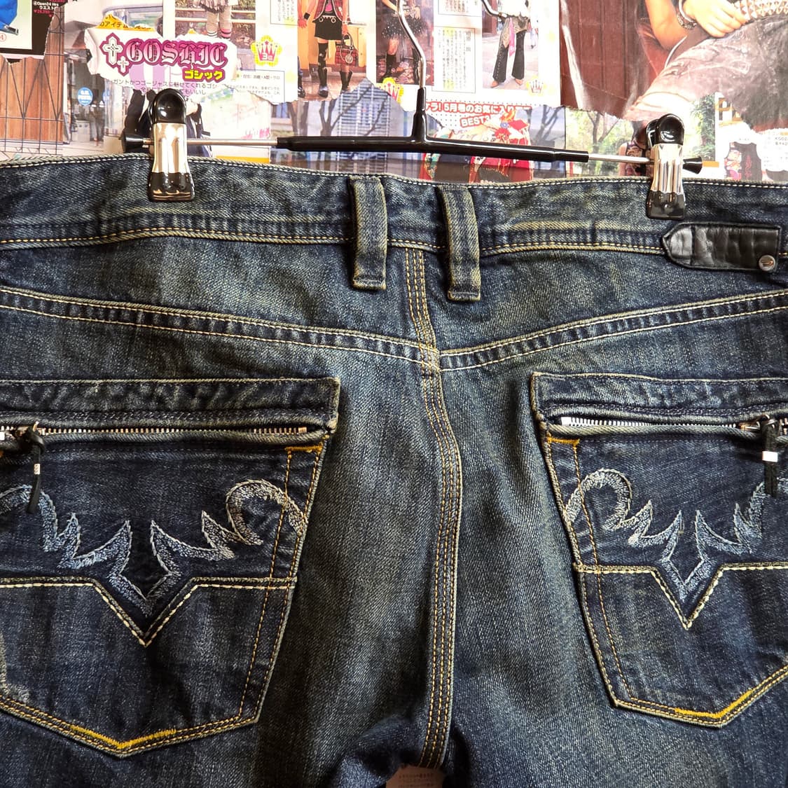 디젤 웨스턴 포켓 버튼플라이 데님 팬츠 상품이미지3