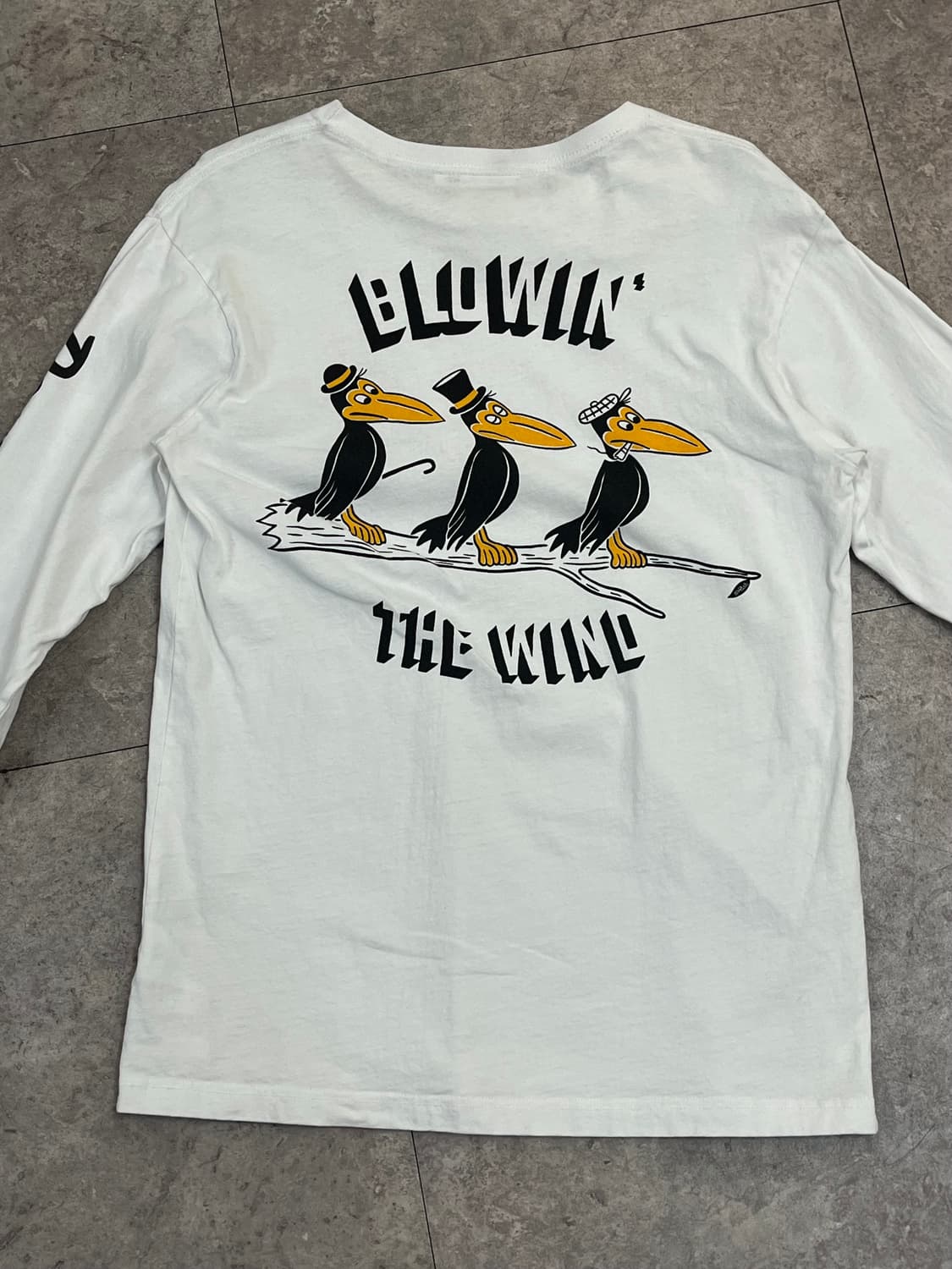 데우스 엑스마키나 프린팅 긴팔티 화이트 M #csz3216 상품이미지8