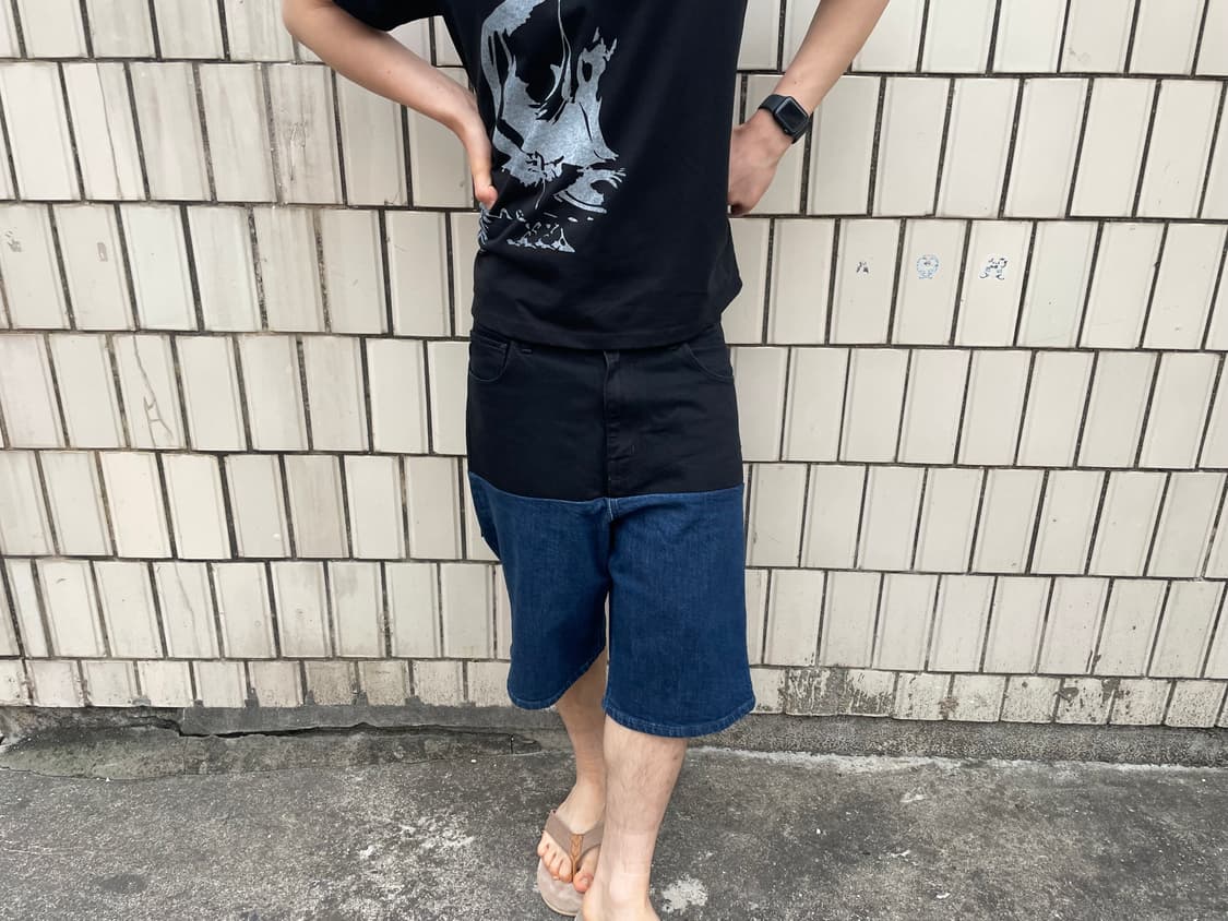 raf simons HORIZONTAL CUT shorts 상품이미지1
