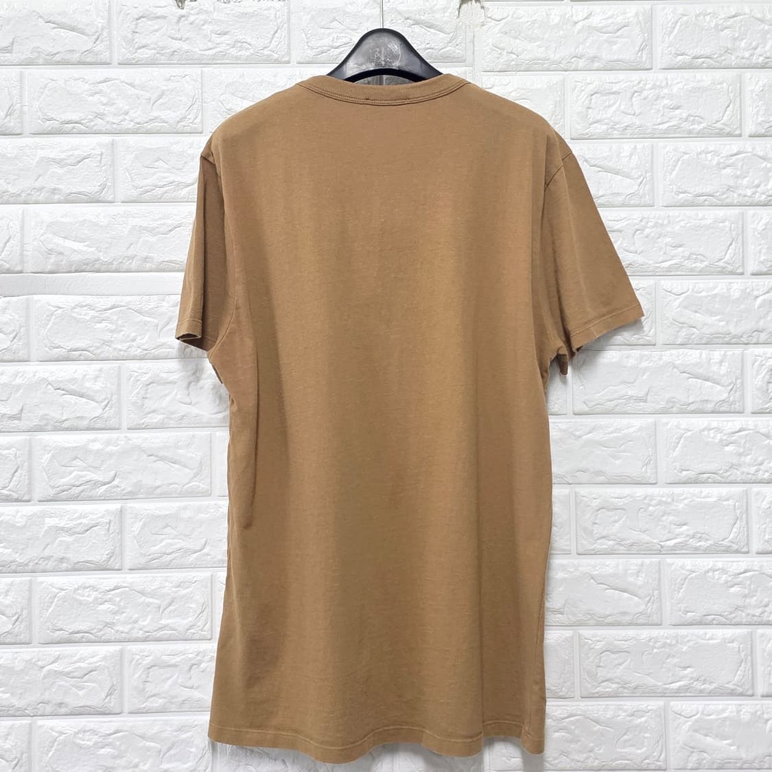 메종키츠네 팔레 로얄 반팔티 브라운 100 상품이미지4