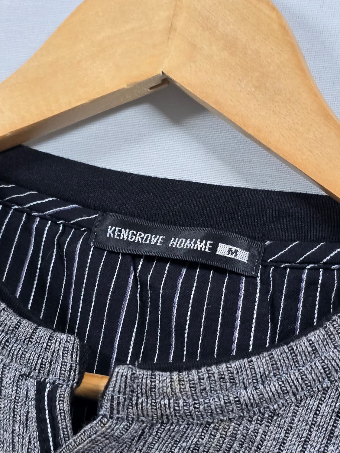 KENGROVE HOMME 헨리넥 롱슬리브 티셔츠 M 상품이미지3