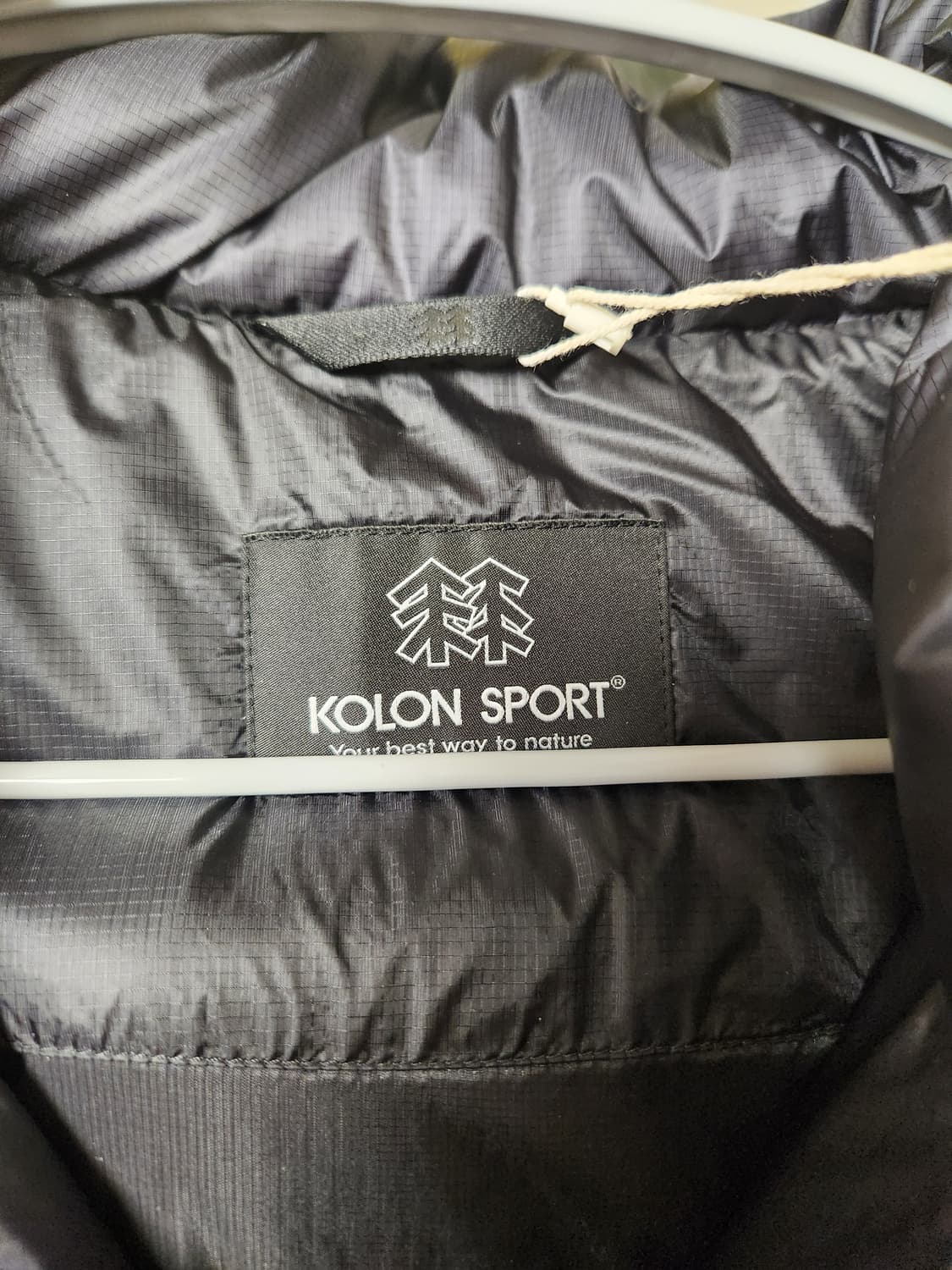 코오롱 경량 스톰월 다운 베스트 (패딩조끼) 상품이미지2