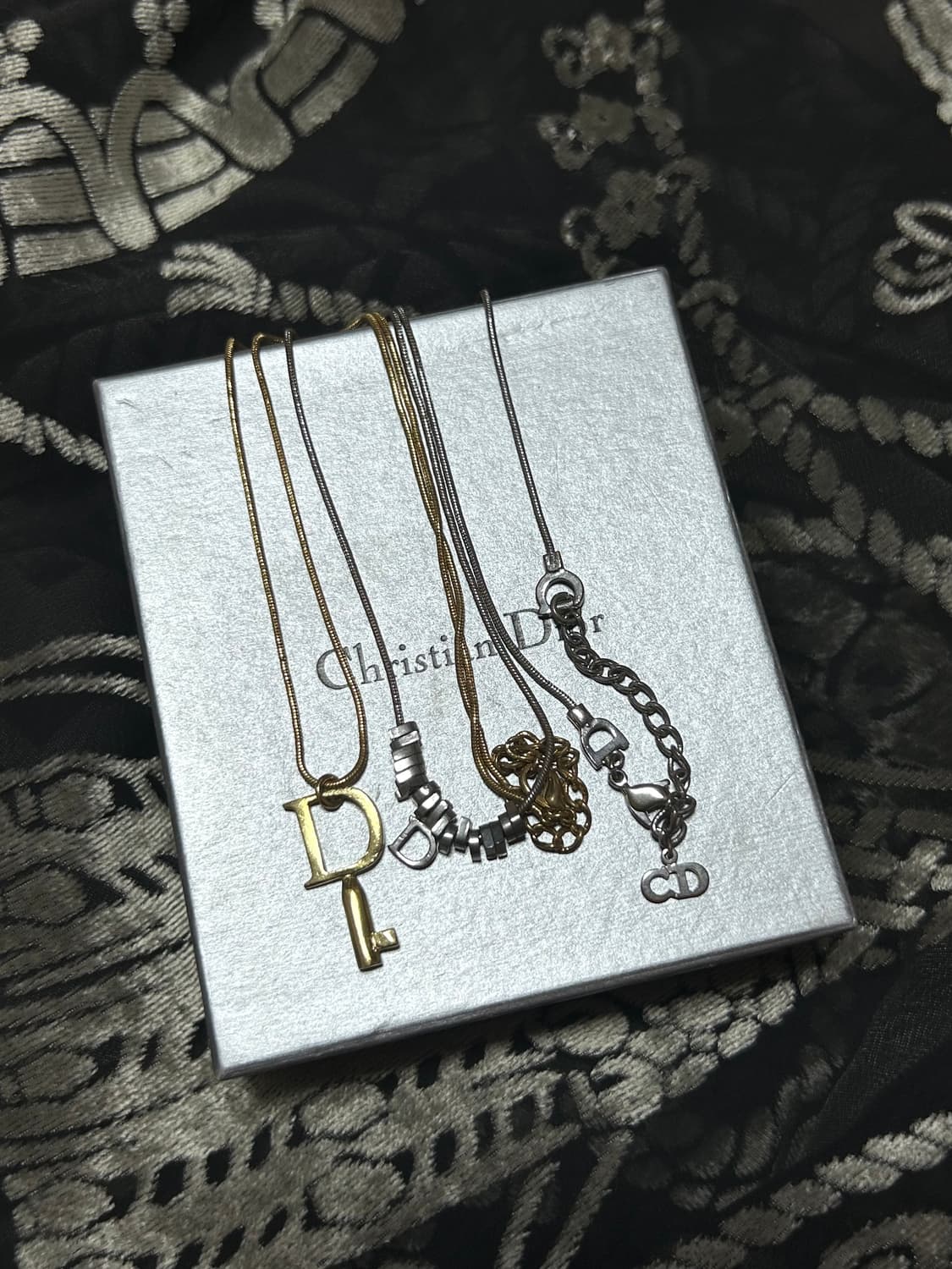 DIOR vitage 목걸이 2종  상품이미지1