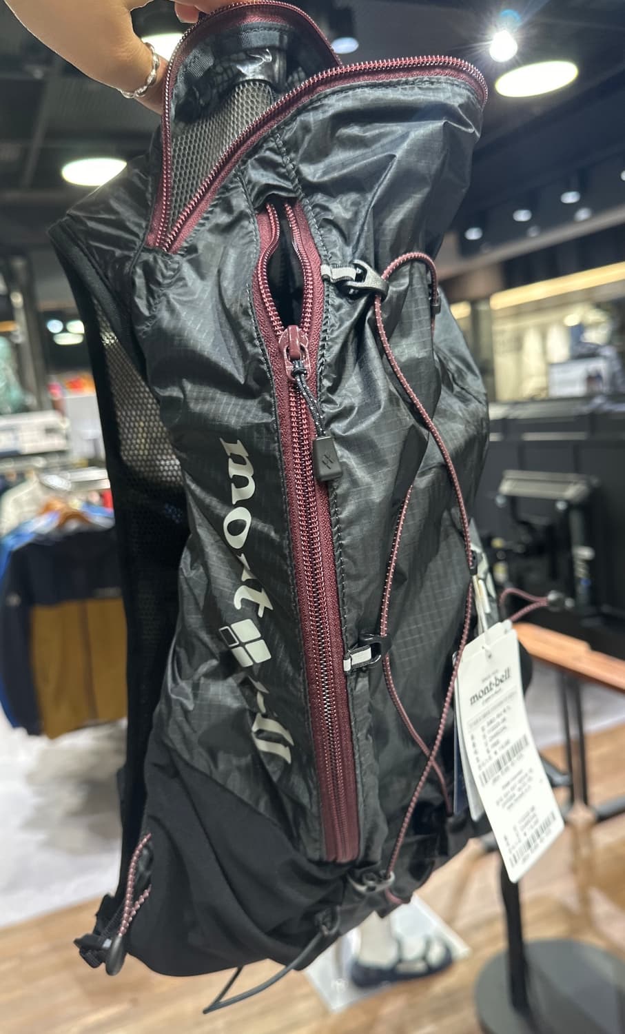 몽벨 러닝 베스트 상품이미지2