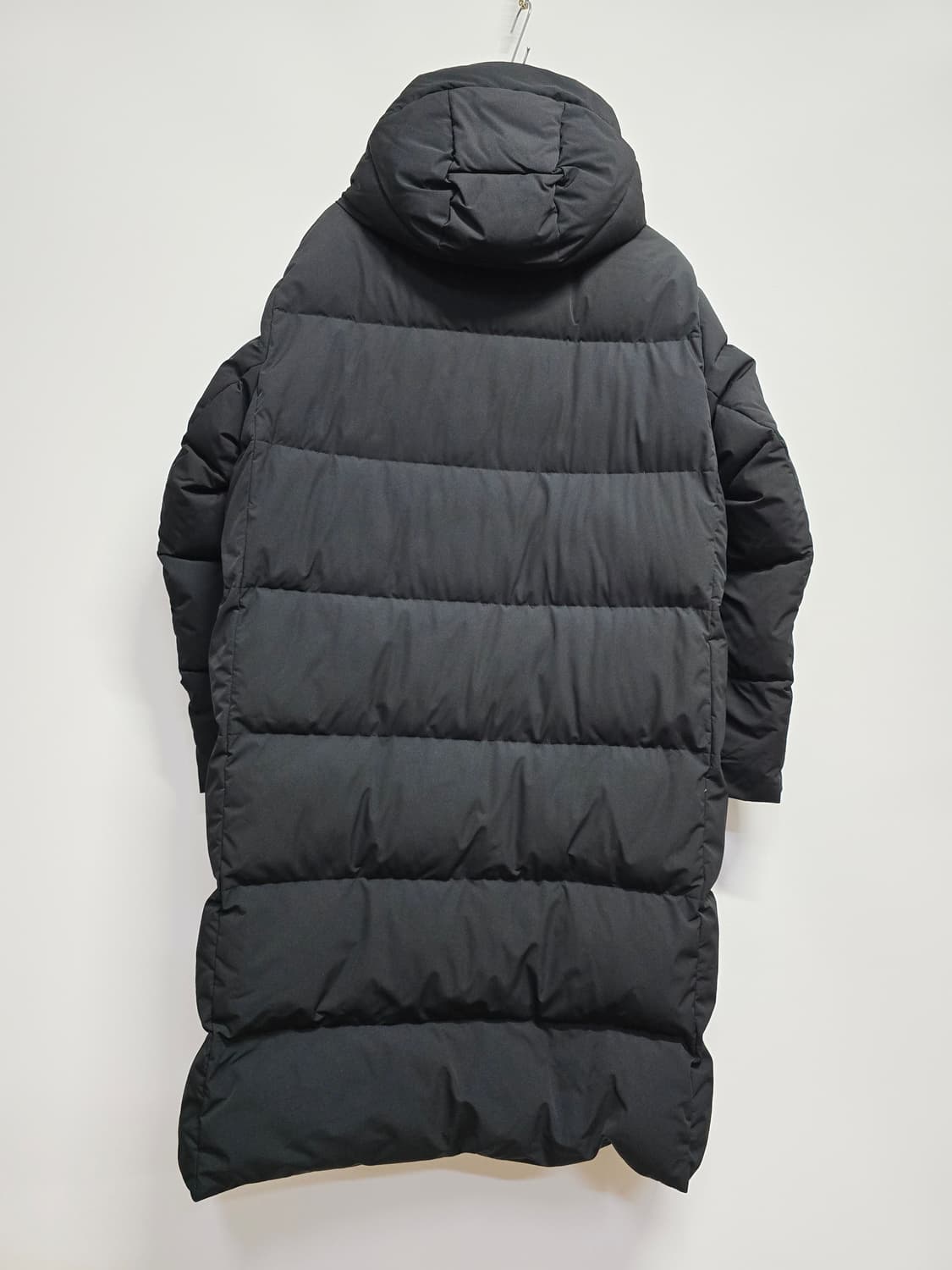 발란스 블랙 롱패딩 점퍼 후드 105 상품이미지4