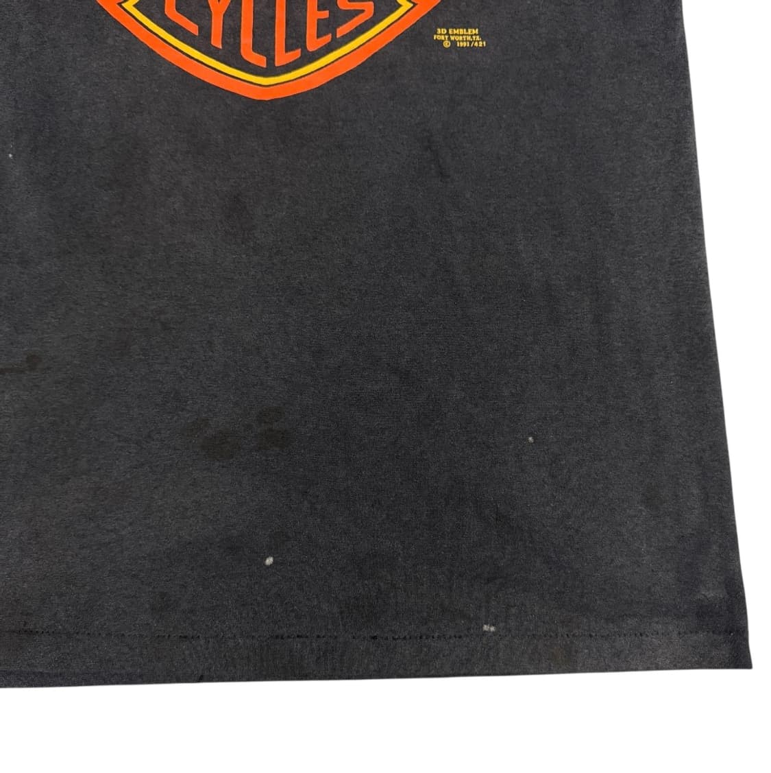 빈티지 90s Harley Davidson 할리데이비슨 실드 로고 티셔츠 상품이미지6