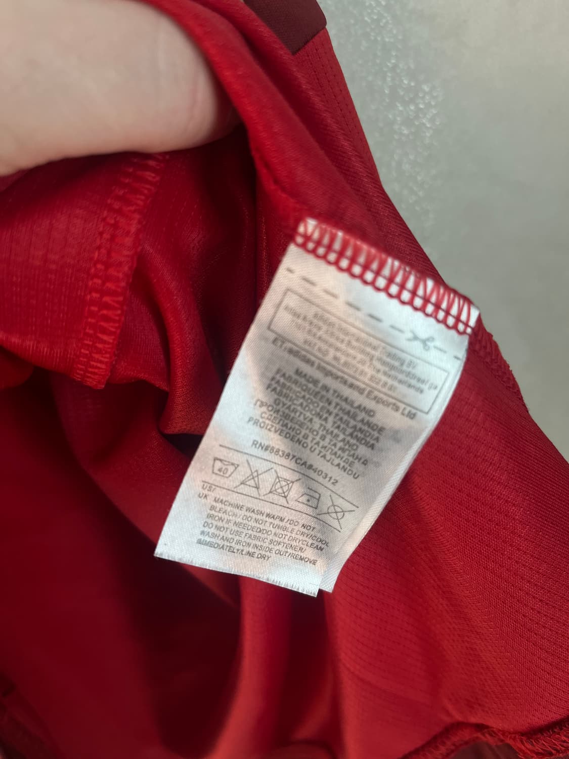 아디다스 뮌헨 15-16 제롬 보아텡 긴팔 져지 유니폼 [XL] 상품이미지8