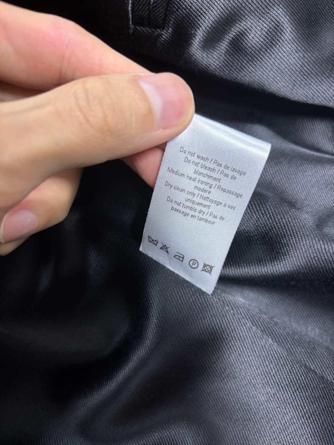 (50) 르메르 헤비 울 더블 브레스티드 코트 블랙 상품이미지5