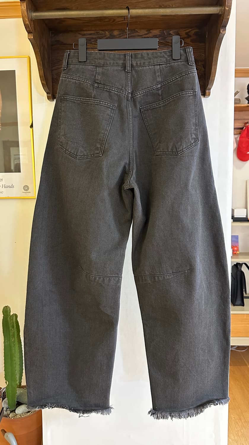 스탠드얼론 STANDALONE 그레이 커브드 데님 (1 size) 상품이미지4