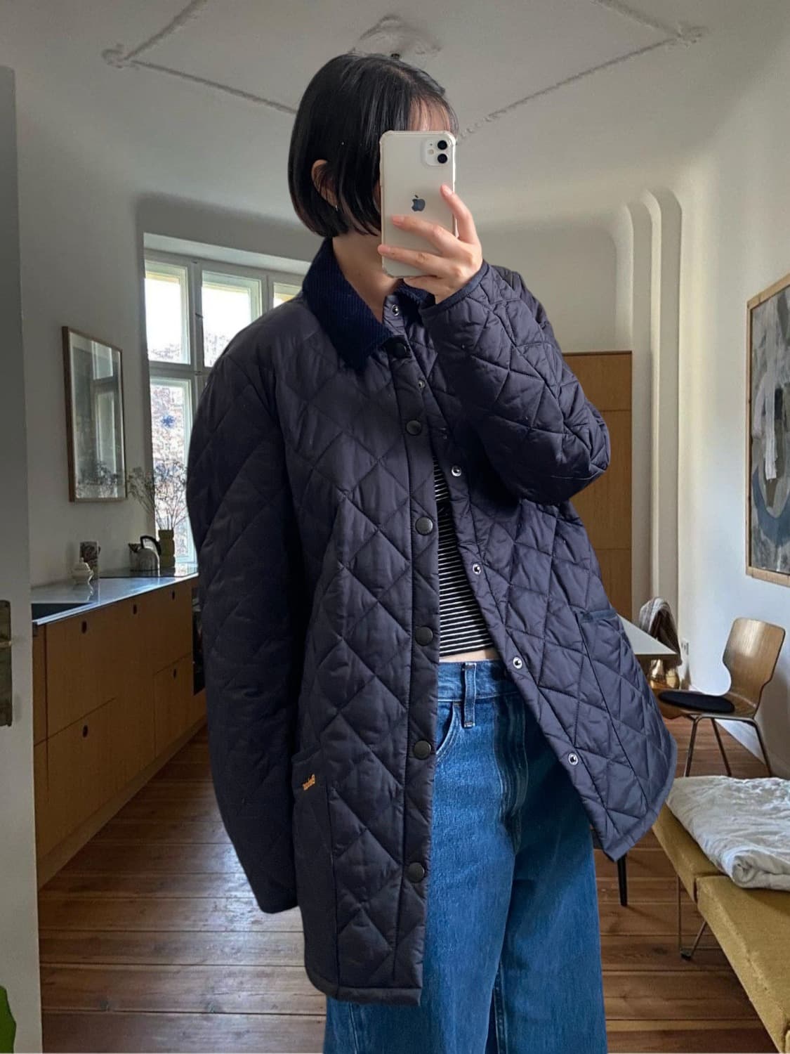 바버 퀄팅 자켓 (Man M) 상품이미지1