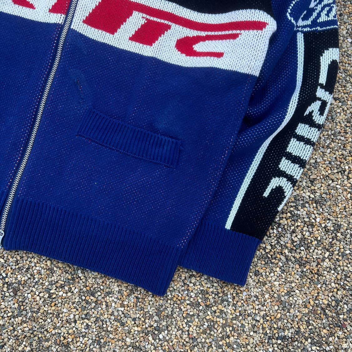 크리틱 포드 콜라보 니트 집업 상품이미지4