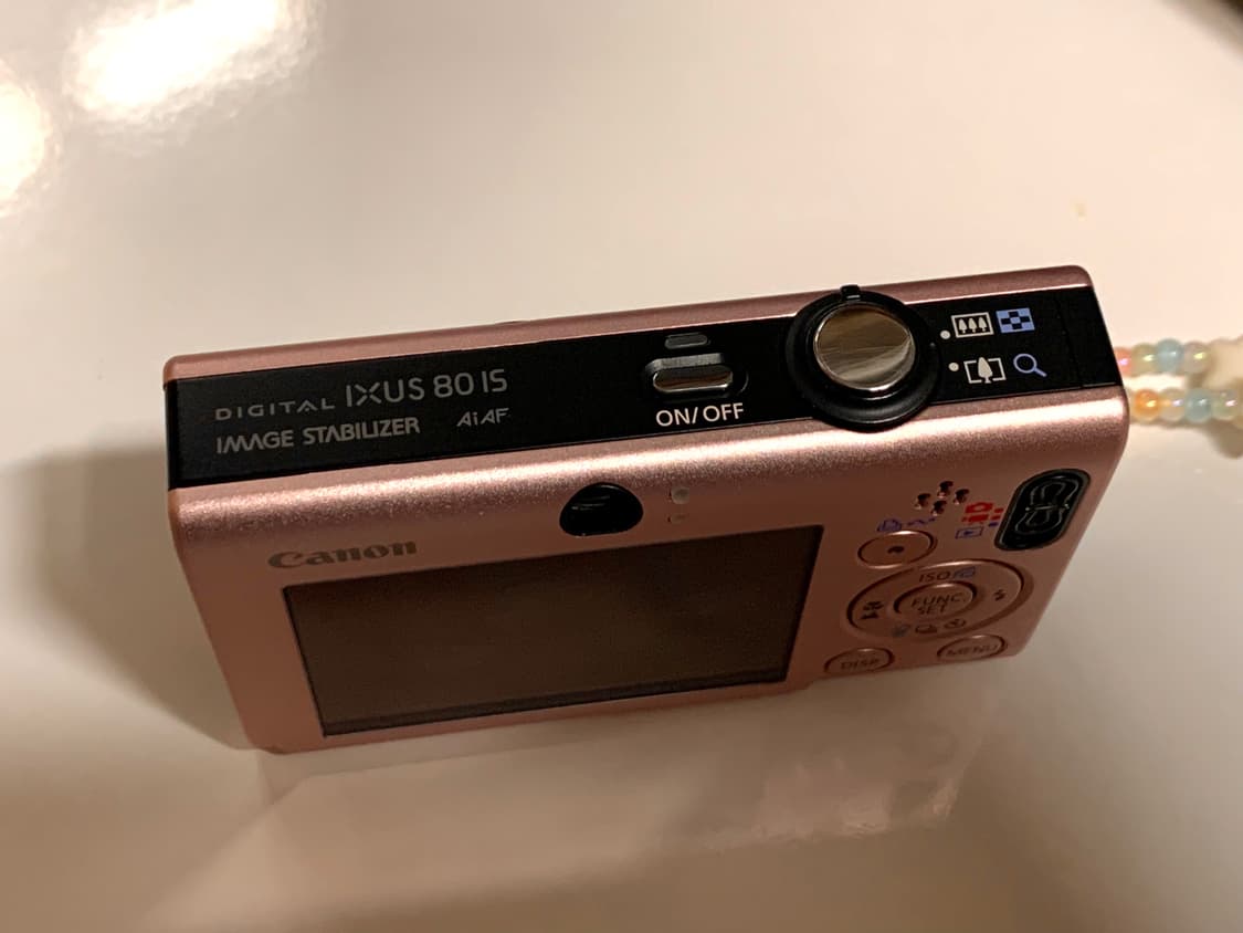 캐논 익서스 80 IS 핑크 IXUS 디카 상품이미지5