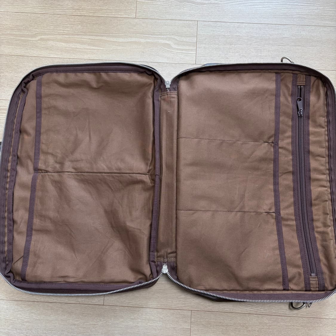 요시다포터 porter 2way 브리프케이스 프리스타일 브라운 노트북가방 상품이미지10