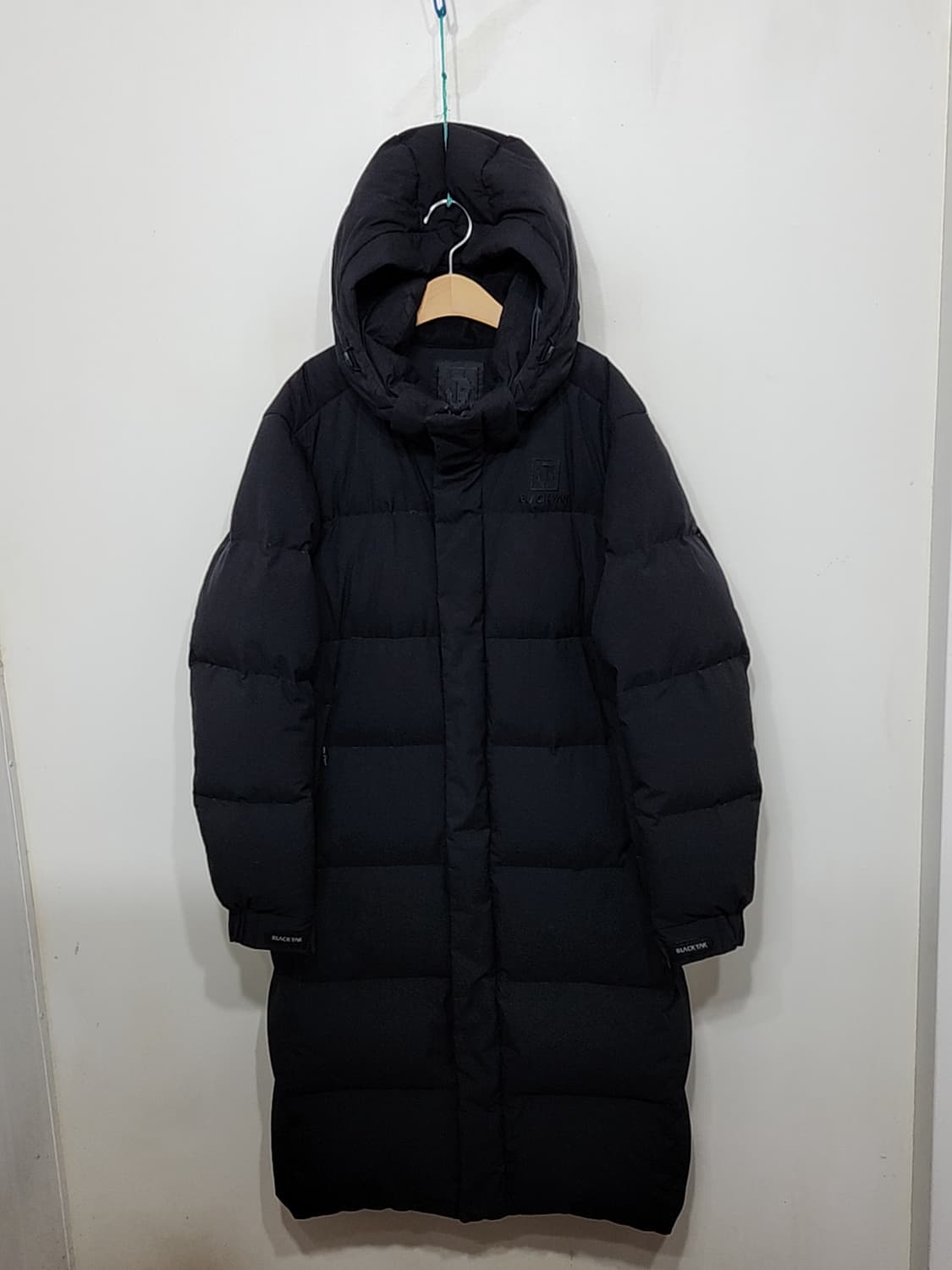 (100) 블랙야크 롱패딩 점퍼 블랙 거위털 다운자켓 상품이미지1