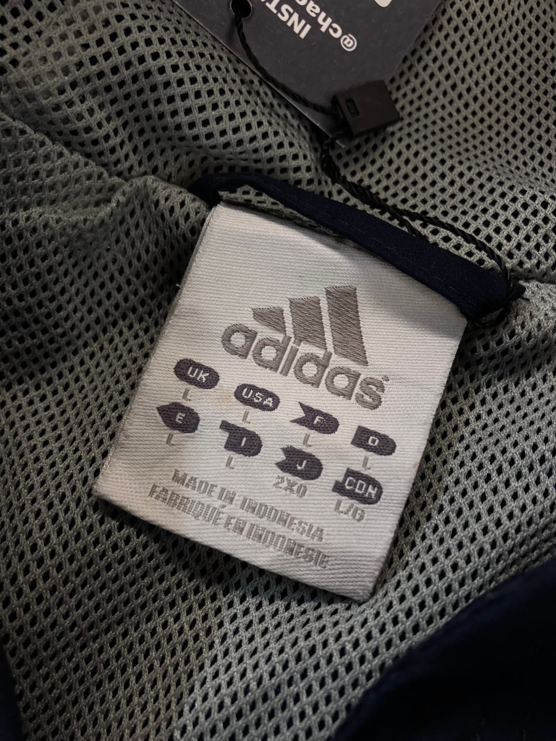 아디다스 후드 반집업 네이비 L   #csz3365 상품이미지5