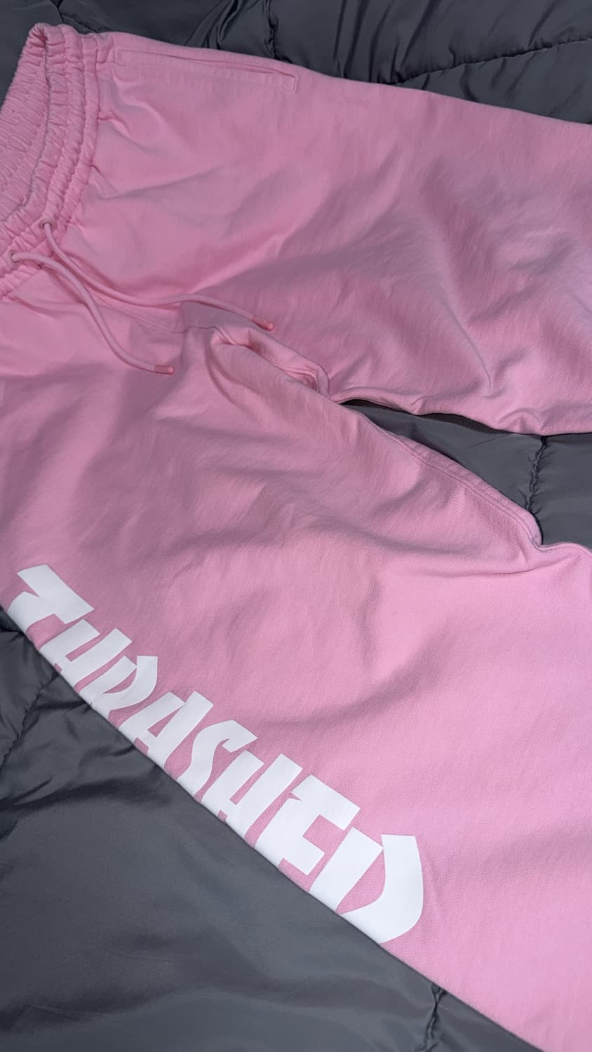 트레셔 조거 팬츠 핑크 상품이미지3