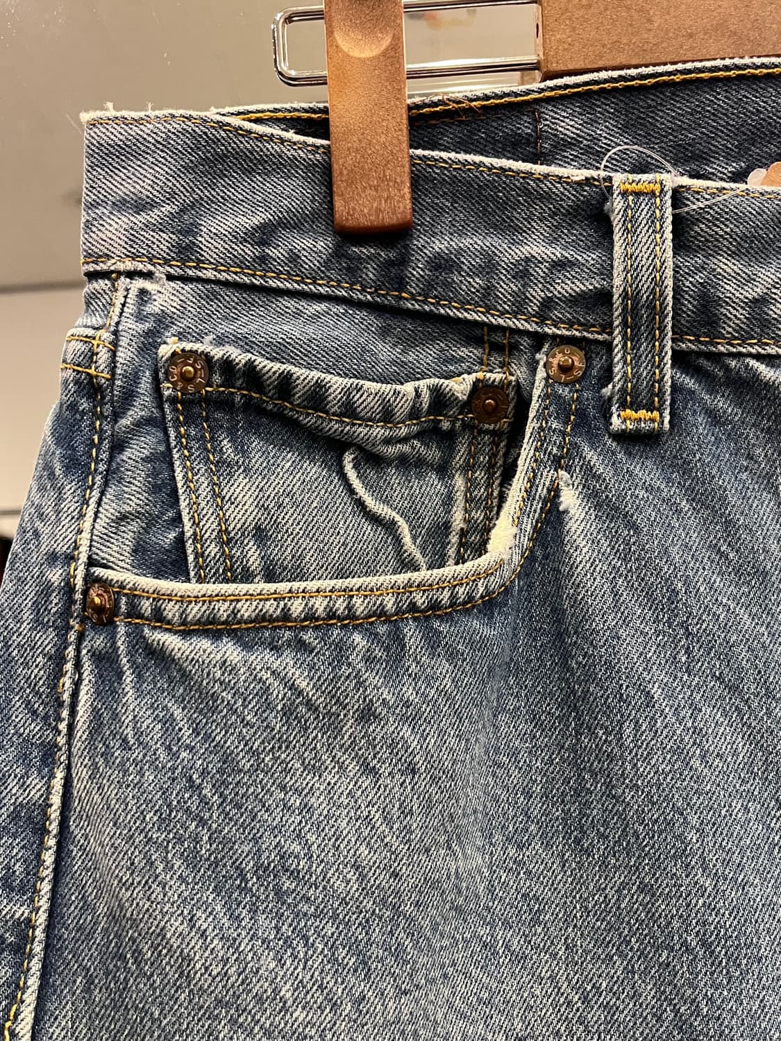 00s Levis 리바이스 501 데님 팬츠 (36) 상품이미지6