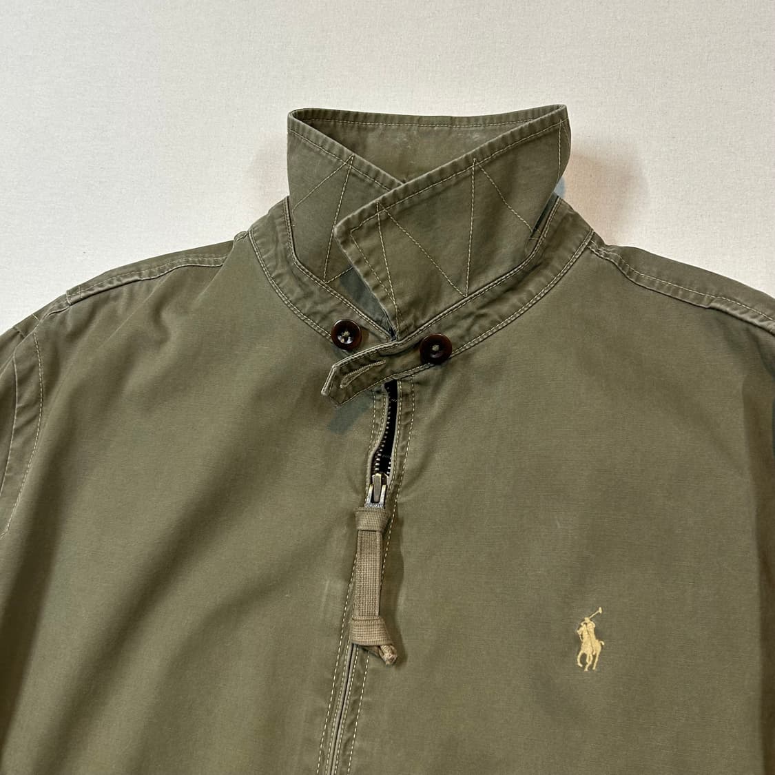 L) 폴로 랄프로렌 빈티지 드리즐러 해링턴 코튼 자켓 상품이미지5
