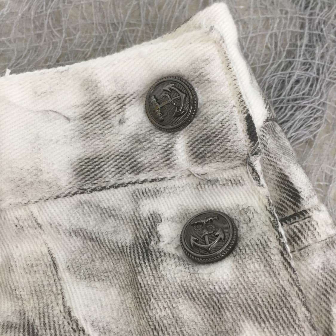 Grunge y2k stud detail shot pants 상품이미지5