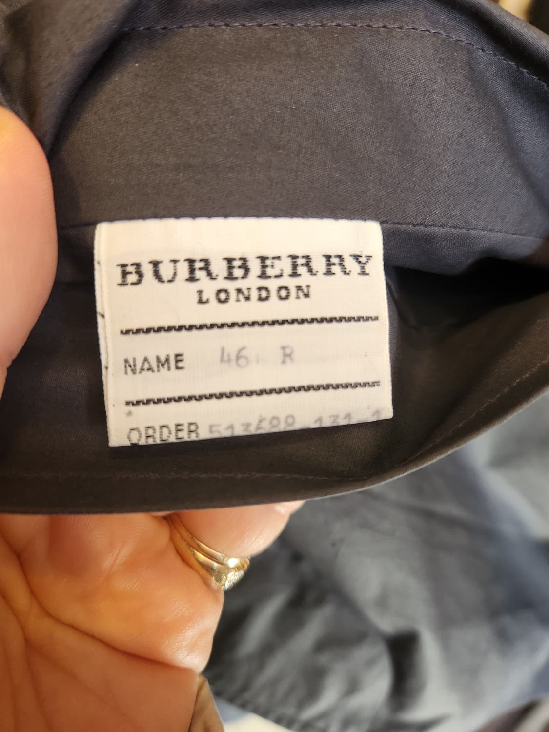 버버리 래글런 코트 상품이미지9