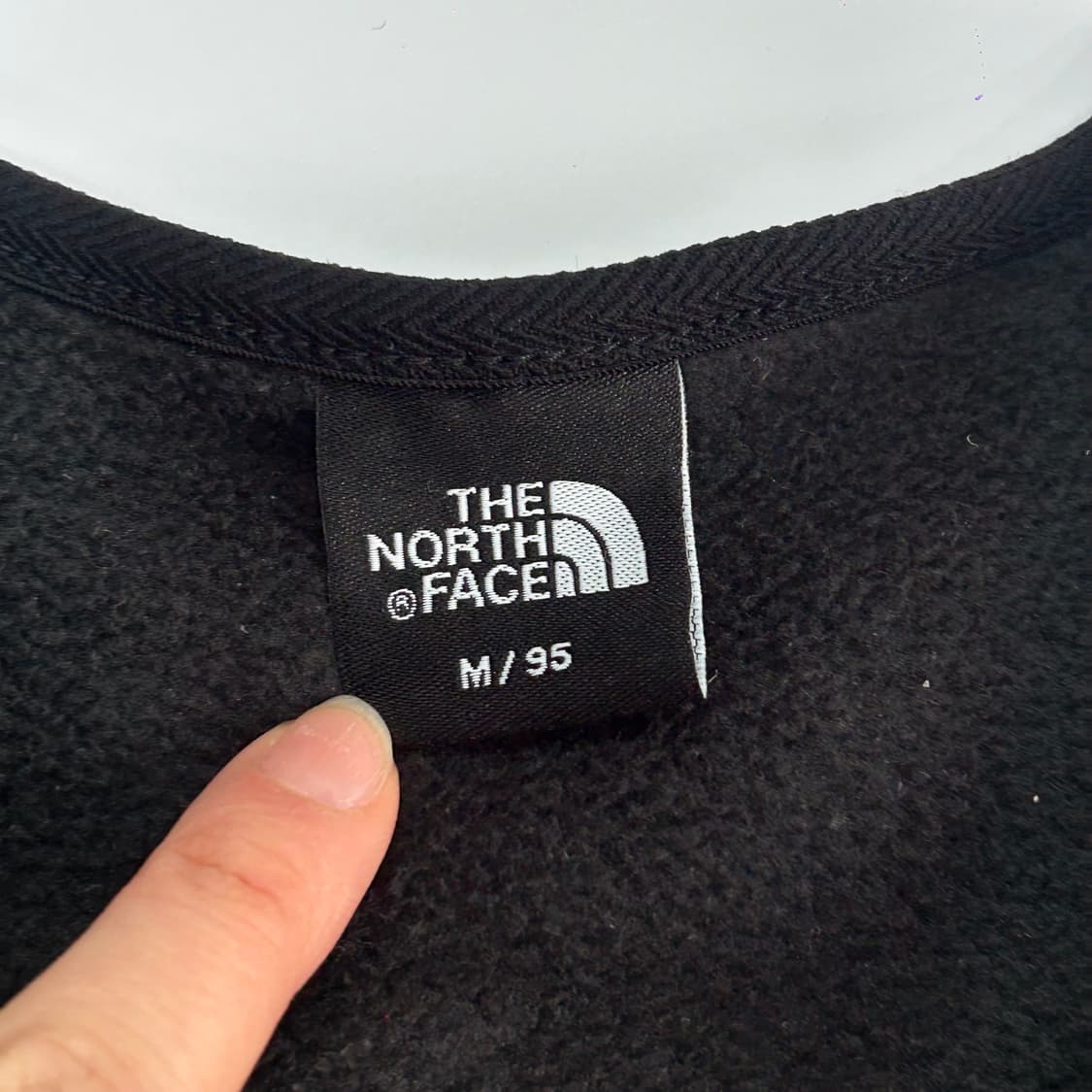 The north face 노스페이스 후리스 블랙 베스트   상품이미지5