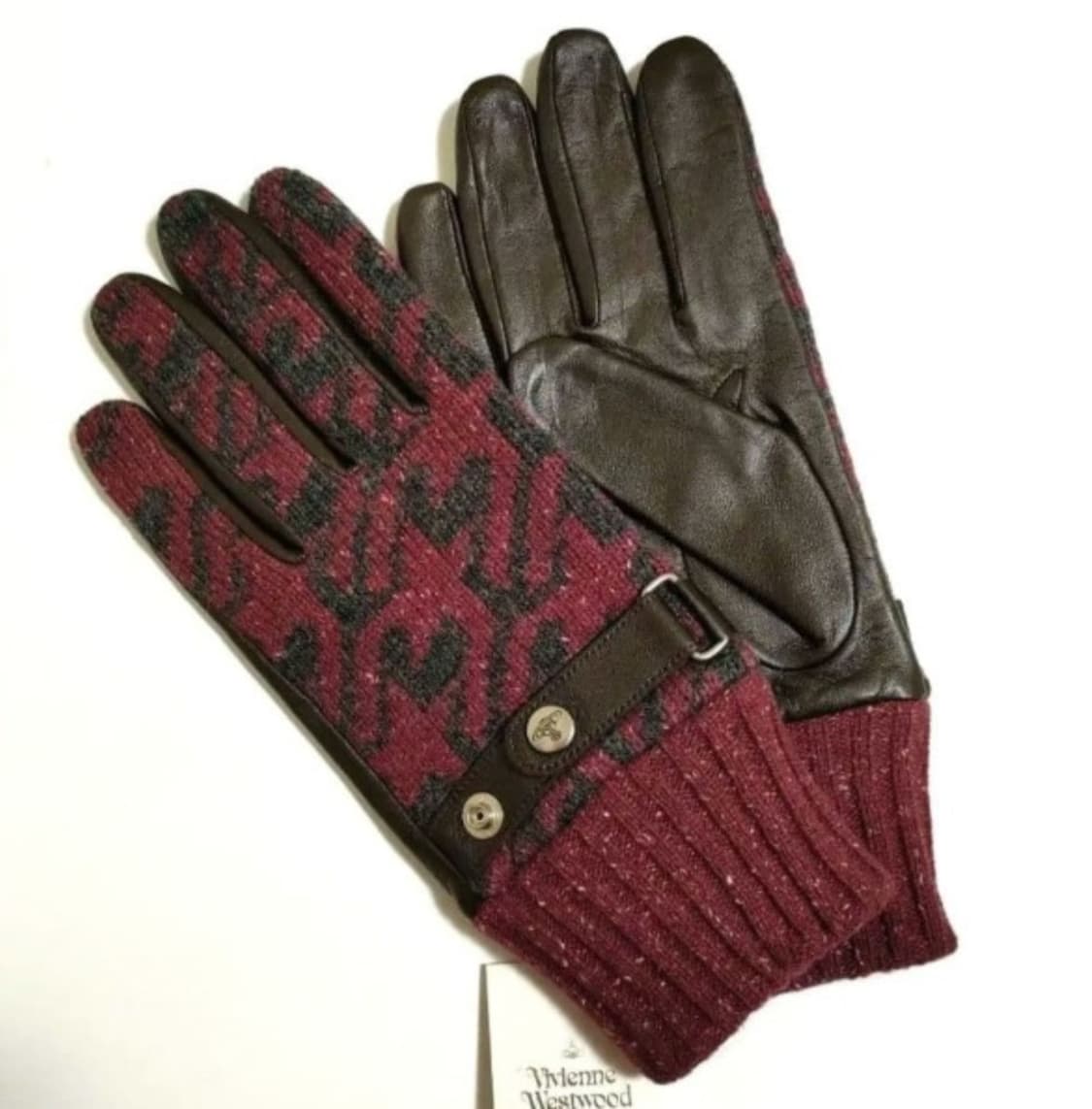 비비안웨스트우드 남성 울 벨티드 장갑 (새상품) 상품이미지3