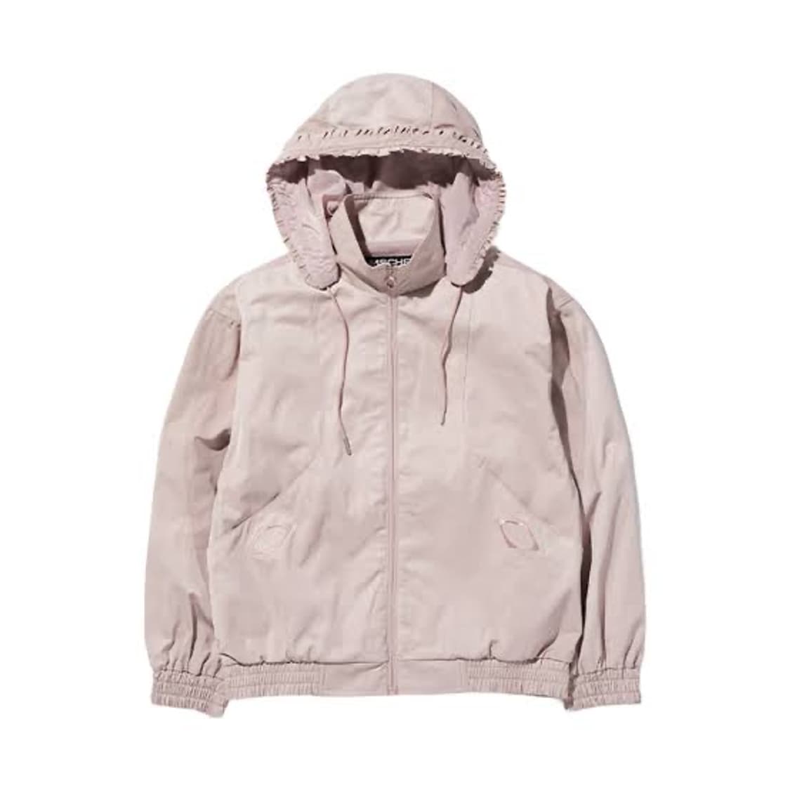 (급처) 미스치프 보넷 후드 자켓 핑크 베이지 상품이미지1