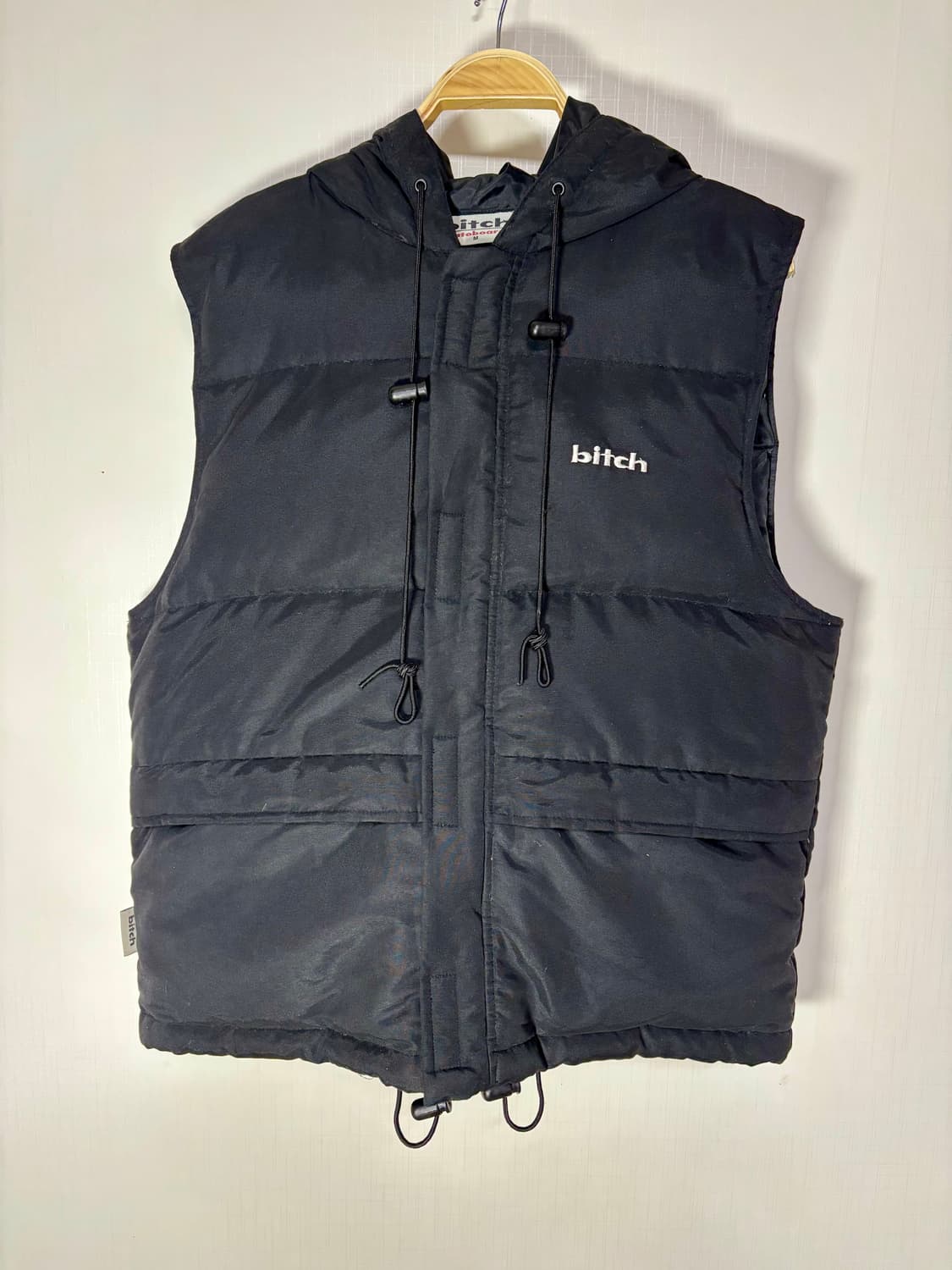 90s bitch skateboards 비치 스케이트보드 패딩 베스트 상품이미지2